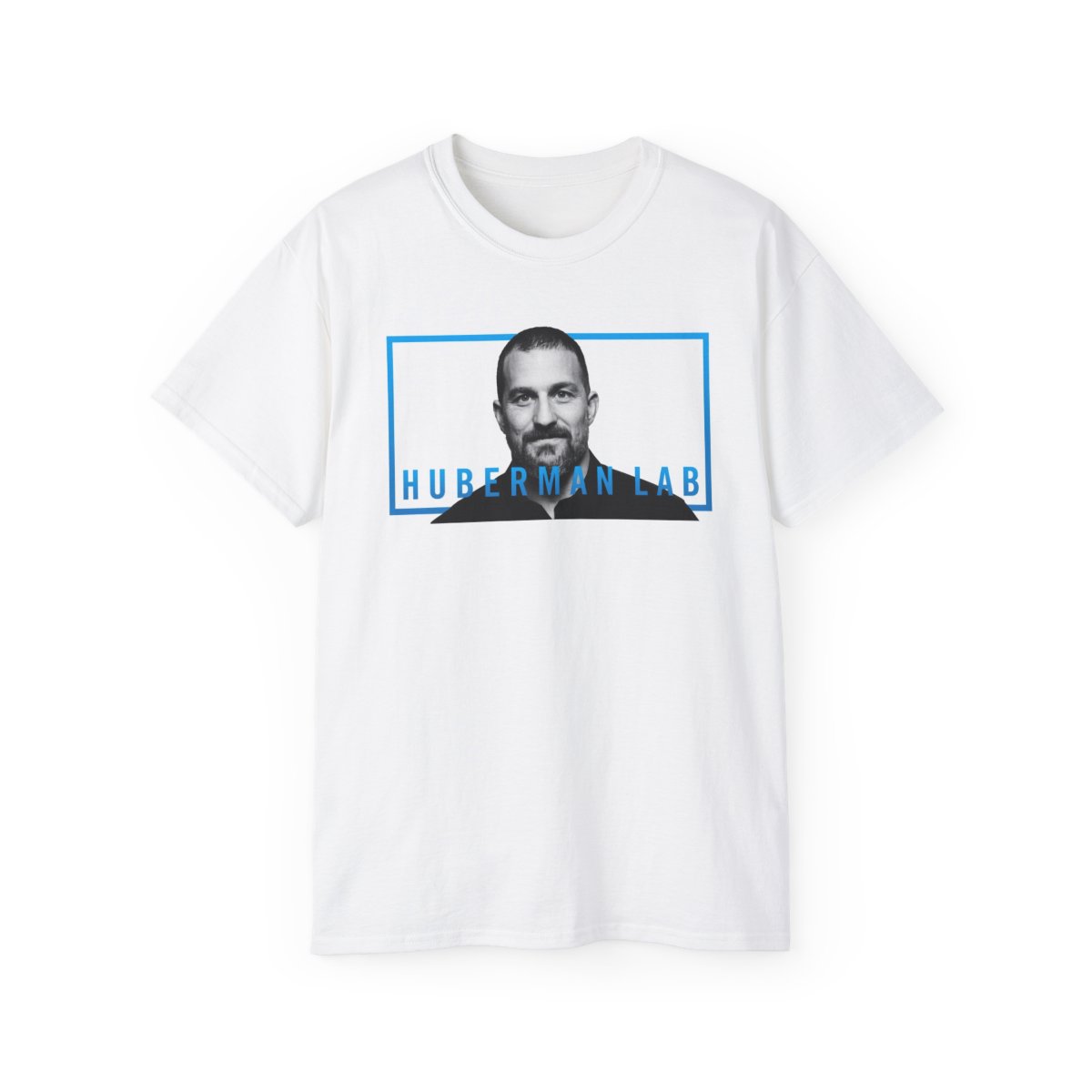 Huberman Lab Lab T-Shirt | Blue Frame Logo Tee Andrew Huberman