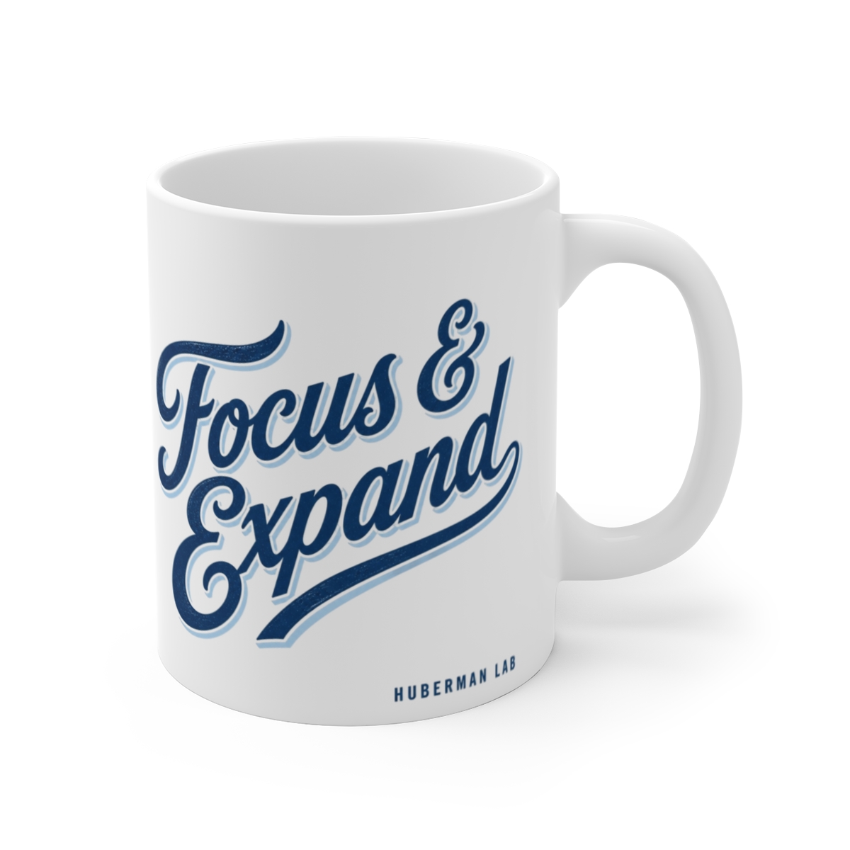 Huberman "Focus & Expand" White Mug
