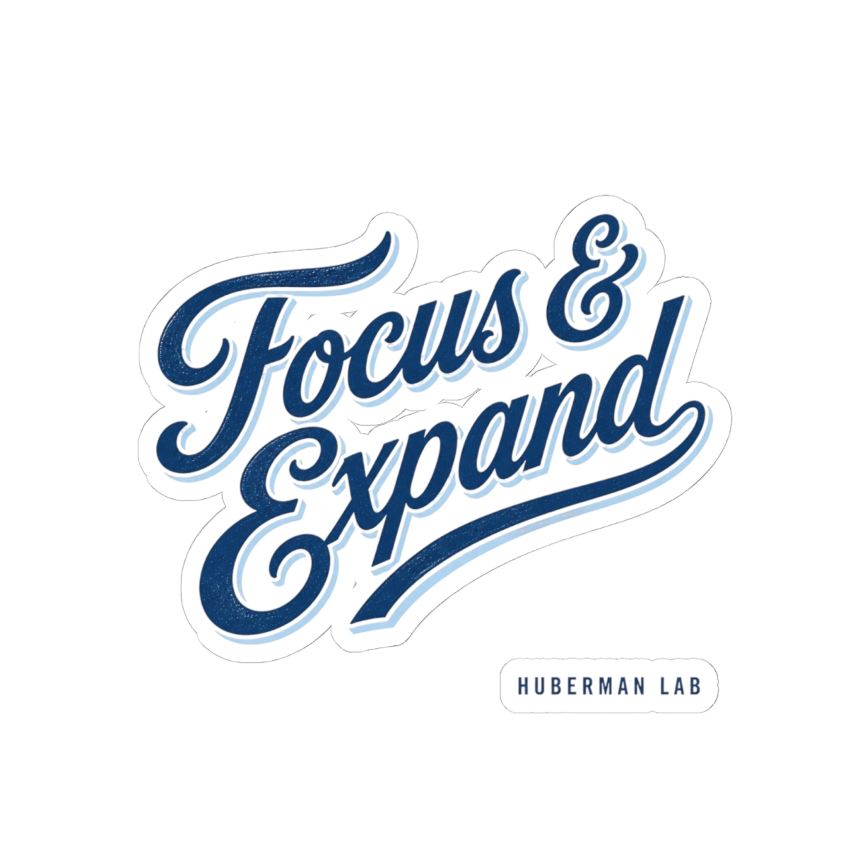 Huberman "Focus & Expand" Sticker