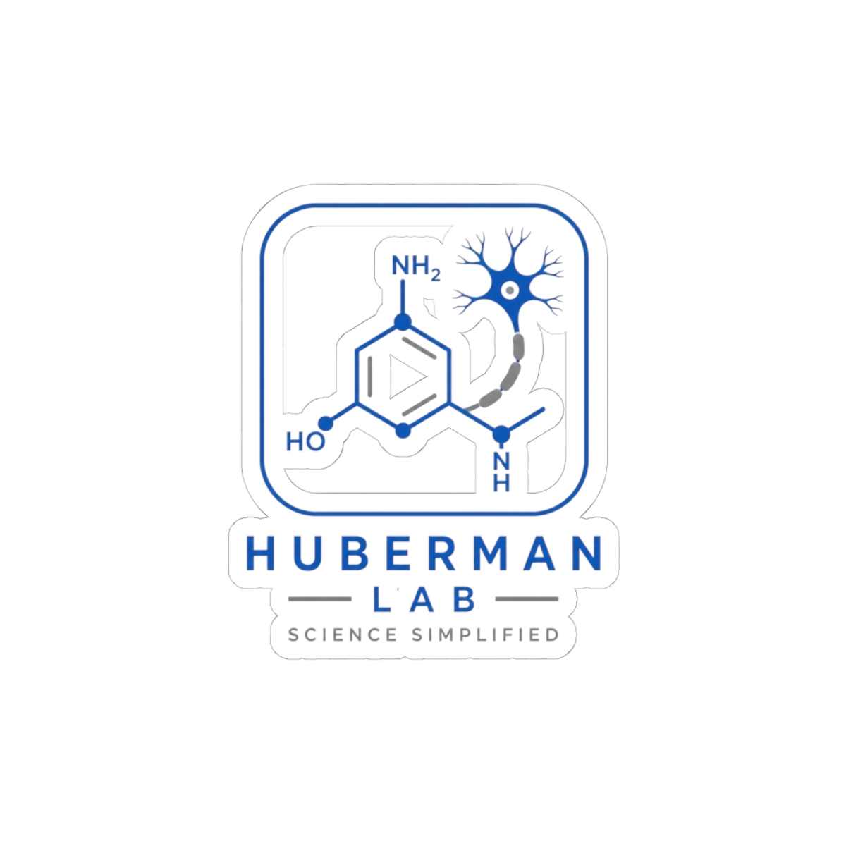 Huberman "Science Simplified" Sticker